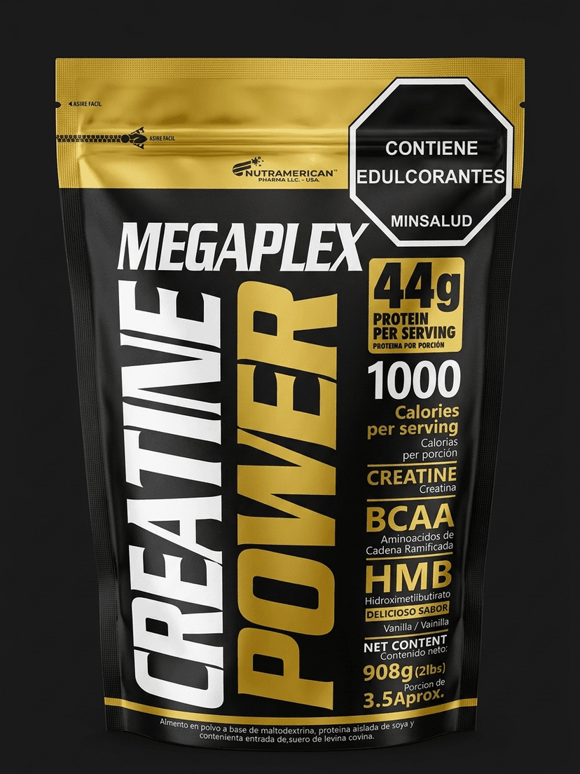 MEGAPLEX CREATINE POWER -MANA DE VIDA